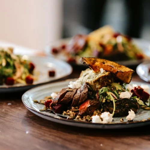 A close up of the food served at Palladium Private A photo of the food served