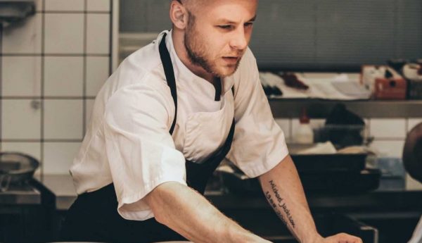 Chef in kitchen