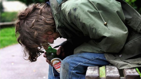 Homeless Alcoholic